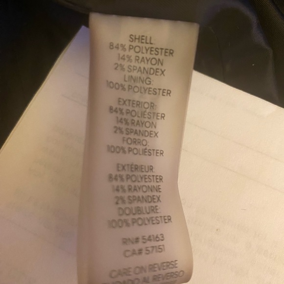 Calvin Klein plaid walking jacket - Picture 5 of 6